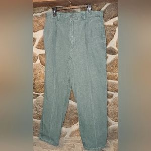 Men's Brookcraft 36" Green Jeans